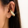 Twisted Small Ear Clip Earrings for Women Trendy Statement Small Single Earring Accessories Fashion Jewelry Female Gifts