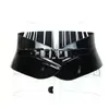Ceintures Marque de mode décoration large ceinture en cuir couleur femme noir ultra large ceinture punk ceintures tout-match étanchéité à la taille 231201