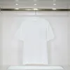디자이너 남자 티셔츠 Herren Tshirt 클래식 레터 레터 스트리트 느슨한 캐주얼 짧은 슬리브 100% 순수한 면화 유행 흑백 고품질 M-3XL