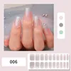 Nail Art Kits 20 Pieces/sheets Polish Strips For Women Self-Adhesive Stickers