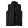 Men's Vests Plus Size Cashmere Men Sleeveless Vest Jackets Fashion Wool Male CottonPadded Coats Warm Waistcoats Clothing 8XL 231130