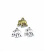 100pcspack Elephant Charms DIY Jewelry Making Pendant Fit Bracelets Necklaces Earrings Handmade Crafts Silver Bronze Charm5458979