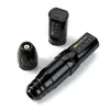 Tattoo Machine Flux Wireless Kit Coreless Motor 1800mAh Battery Power PMU RotaryTattoo Pen Set with 28MM Grip 231130