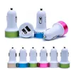 Dual USB Cell Phone Car Charger 5V 2.1A Car Chargers Auto Power adapter for iPhone 14 15 7 8 11 12 13 pro max samsung htc Blackberry s1