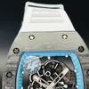 055 montre de luxe Luxe Klassiek Horloge handmatig mechanisch uurwerk TPT koolstofvezel kast designer horloges heren Horloges Horloges