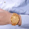 الساعات النسائية أفضل العلامة التجارية الفاخرة الكاملة من الصلب رجل Wristwatch Fashion Fashion Ladies عرض مزدوج مشاهدة Relogio Feminino 231201