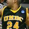 Benutzerdefiniertes 2020 UMBC Retrievers Basketballtrikot NCAA College L.J. Owens Darnell Rogers Dimitrije Spasojevic Ricky Council II Brandon Horvath