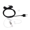 Pin Headset 2 Way Radio in-Ear Earpiece hörlurar Earphone Ersättare för ICOM