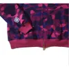 Sweats à capuche pour hommes Camouflage Sweat à capuche Zip Jacket Designer Pull à capuche Sweats à capuche Femmes Sportswear Sweat-shirt Streetwear Taille asiatique Pull unisexe Conception à fermeture éclair complète 23