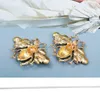 Baumeln Ohrringe 2023 Mode Trend Kristall Biene Metall Aussage Feine Tropfen Ohrring Hochwertige Schmuck Zubehör Für Frauen