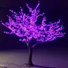 LED Cherry Blossom Tree Light Chrismas Tree Light Lamp1.5 ~ 3.5 متر الارتفاع 110/220VAC سبعة ألوان لخيار الاستخدام في الهواء الطلق للخيار.