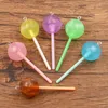 Charms 10 Stuks 22 65 MM 6 Kleur Noctilucent Ronde Bol Lollipop Hars Voor Oorbel Kawaii 3D Sleutelhanger Sieraden maken