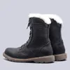 Bottes d'hiver en laine naturelle pour hommes, chaussures les plus chaudes faites à la main, en cuir véritable, neige 231130