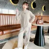 Clothing Sets Teen Girls Winter Autumn Long Sleeve Sweater Pants Knitted 2Pcs Suit Young Children Kids Clothes Warm Outfits