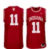 Aangepaste Indiana Hoosiers rood wit gepersonaliseerde Ed naam elk nummer #4 Victor Oladipo 11 Thomas NCAA College Basketball Jersey S-3XL