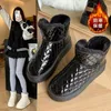 Boot Snow Winter Warm Plush Waterproof Slip on Shoes Flat Casual Ankle for 231201