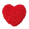 Decoratieve bloemen 520 Valentijnsdag geschenk Roos Liefde Pe-schuim 18CM Simulatie Eeuwige bloem Hart om vriendin te sturen Bruiloftsdecoratie