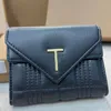 Designer Clutch Bags Luxury Purse Mens Womens Leather Wallets Highs Quality Letter Handbag Card Holders Original Design Mini Bags