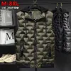 Heren Vesten merk Herfst Winter Mannen Katoenen Vest Jas Mouwloos Donsvest Jas Mannelijke Casual Vest Jas Plus Size 8XL 231130