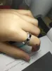 Tasarımcı Ring Carter Sterling Silver Cross Sky Star Ring Kadınların çok yönlü zarif moda yüzüğü