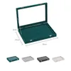 Smyckeslådor RingeArrings Organizer Tray With Clear Lock 10 Slots Velvet Drawer Insert Storage Box 231201