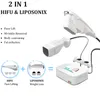 Eye Hifu Machine Skin Lift Ultrasonic Fat Burner Liposonix Viktminskning Ultraljud Wrinkle Remover Spa Equipment 2 handtag