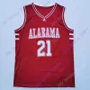 Alabama Basketball Jersey NCAA College Sexton Brandon Miller Mark Sears Noah Clowney Nimari Burnett Jaden Bradley Jahvon Quinerly Rylan Grif