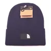 Chapéu de gorro engrossado acrílico malha inverno tendência quente borda laminada quente designer de esqui masculino e feminino chapéus