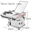 Linboss Small Manual Noodle Machine Pasta Lasagne Spaghetti Tagliatelle Maker Machine Dumpling Skin Maker