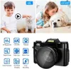 2023 Digitalkamera 48MP 4K Vlogging für 30fps WiFi 16XZOOM VIDEO CAMCORDING CAM 231221