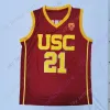 Jerseys USC Trojans baskettröja NCAA College Isaiah Mobley Nick Young Chevez Goodwin Boogie Ellis Peterson Max Agbonkpolo Ethan Anders