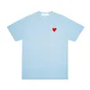 Play Fashion Mens Thirts Designer Red Heart Shirt عرضة تشريعية Tshirt Cotton Terting Shirt Summury Summer Sister S-3XL