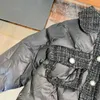 Novo algodão jaquetas de bebê designer meninos casaco inverno preto crianças roupas tamanho 110-160 forro de veludo meninos meninas outwear nov25