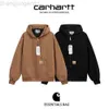 Designer Carhart Bag Carharrt Kaha T abbigliamento da lavoro lavato casual sciolto autunno e inverno giacca con cappuccio da uomo ispessita