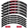 Racing 4 dB Road Bike Wheel Set Stickers Bike Rand Stickers Cycling Decoratieve waterdichte R4 Disc Brake Sticker Bicycle Accessories 231221