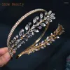 Pinces à cheveux faites à la main, accessoires de mariée, couvre-chef de mariage, bandeau baroque en strass, coiffure de mariée à la mode, bijoux en cristal, cadeau