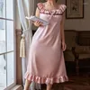 Mulheres sleepwear verão vestidos sexy mais solto casual homewear seção fina casa dormir