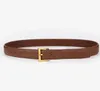 Ceinture de créateur Ceinture en cuir pour hommes largeur 2.0cmQuality Men Designer