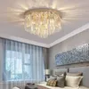 Lustres Plafonnier en cristal moderne - Luxe de style nordique pour chambre à coucher, hall d'étude, luminaire créatif et chaleureux pour la maison