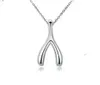 Collier Maxi Wishbone Vintage pour femmes, bijoux de mariage, chaîne de clavicule de style contracté, 8087250