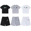 T-shirts masculins Tapstar Tracksuits combinaisons de concepteur lettre d'impression luxe noir blanc gris arc-en-cue