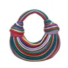 Torby wieczorowe kolorowe tęczowe makaron w kształcie luksusowego designerskiego designerka kobiety torebka pod pachami torebka torebki sprzęgło kolacja 231130