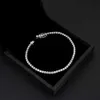 Elegante Creatieve Moissanite Diamanten Ketting 2/3/4/5mm 10k Goud Vvs Tennisketting Zilver voor Vrouwen Party Engagement