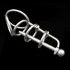 New CHASTE BIRD New Stainless Steel Male Metal Chastity Device with Urethra Catheter Plug Cock Cage Penis Belt Sexy Toy BDSM A079