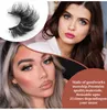 Multilayer Thick Fluffy Mink Fake Eyelashes Extensions Naturally Soft Delicate Handmade Reusable 3D Faux Mink Lashes Full Strip Eyelash Extensions