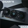 Moniteurs Gigabyte Rtx 4080 Graphics 16 Go Eagle Gddr6X Carte vidéo Nvidia 40 Series 22400 MHz Pci Express 4.0 16X Nouvelle livraison directe Compu Otqwz