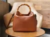 GU 10A – sac de styliste à fermeture éclair et boucle pour dames, sac de luxe à la mode, sac seau de haute qualité, en cuir pur, nouvelle collection