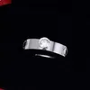 2022 moda amor solitário anel titânio aço banhado prata rosa ouro presente do dia dos namorados namorada noivado diamante ri253k