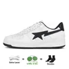 Bape Sta SK8 Bapestas M1 Bapesta Designer Casual Chaussures Femmes Baskets Hommes En Cuir Verni Camo Beige Blanc Noir Gris Plate-Forme Baskets Taille 36-45