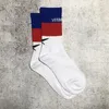 21 Colors Men Socks Bawełniany Czerwony Czarny Białe Graffiti Fashion Long Hip Hop Socks